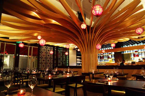 Interior del restaurante Osaka, Puerto Madero