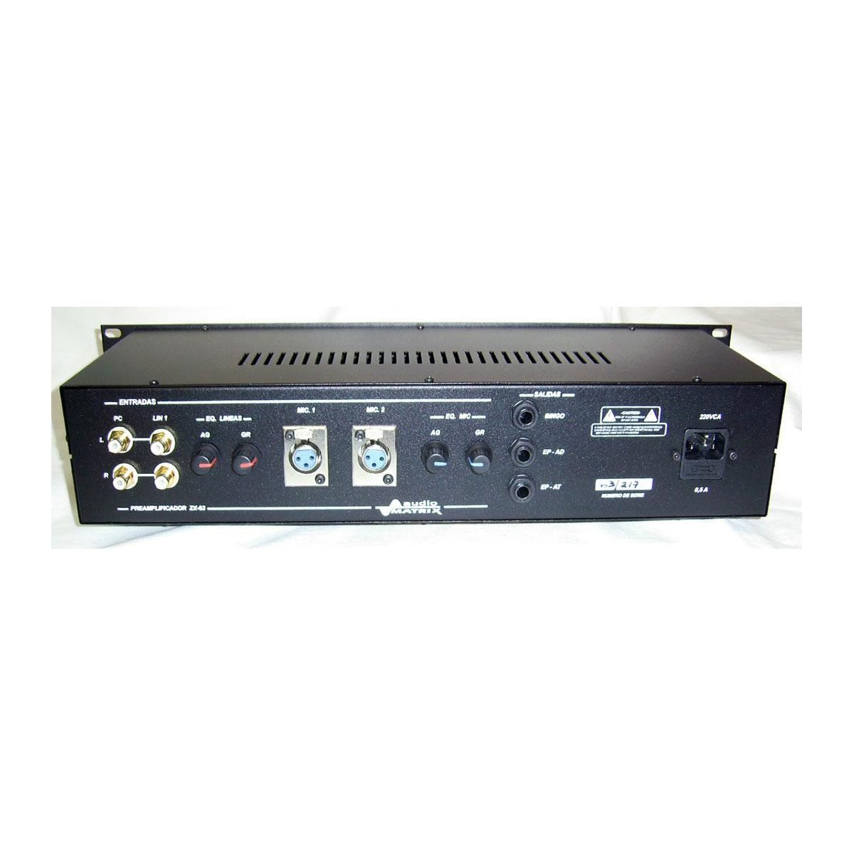 Preamplificador (ZX-63)