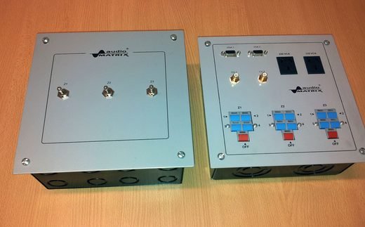 Amplificador + plate de conexionado multimedia integrado en un mismo gabinete - foto 6
